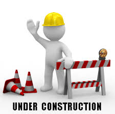 Under construction hard hat guy